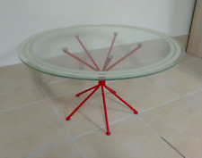 tavolino rotondo con piano di