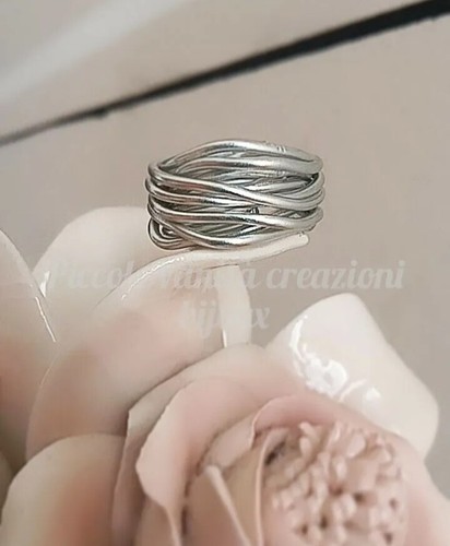 Anello donna alluminio - in,