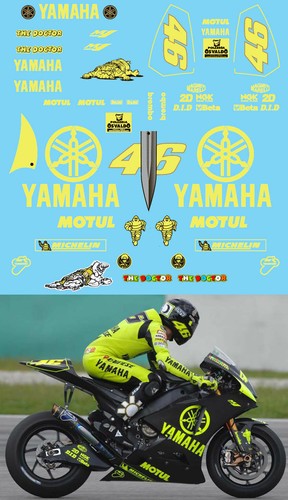 Decals per yamaha m1 - ,