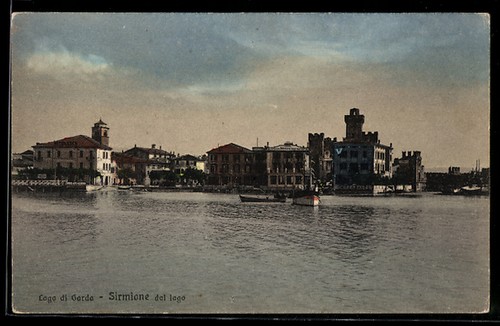 Cartolina sirmione lago di - cartolina,