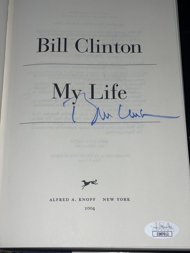 Libro firmato bill clinton jsa - libro,