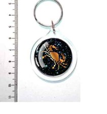 PORTACHIAVI SEGNO ZODIACALE ZODIACO IDEA REGALO COSTELLAZIONI STELLE CANCRO