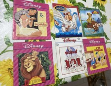 NR.6 LIBRETTI LE FIABE DISNEY TITOLI COME DA FOTO - NO MUSICASSETTA-