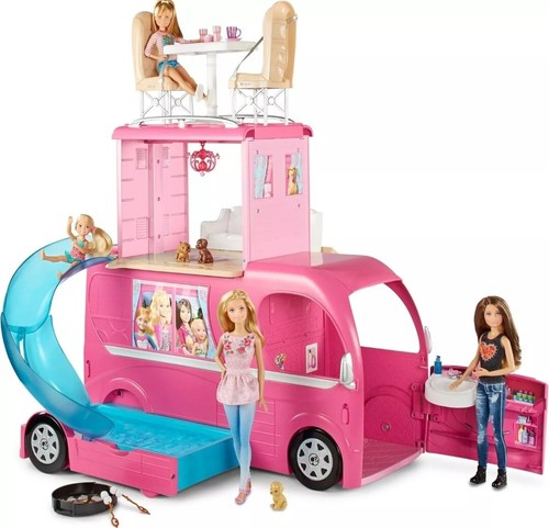 Barbie pop glam camper - pop-up,