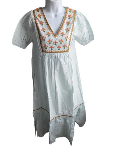 Maxi abito voto hayes blu - maxi, ex