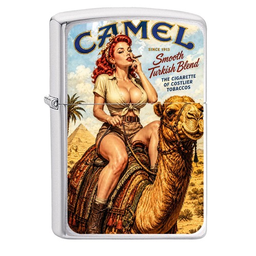 Accendino camel zippo anime - camel,