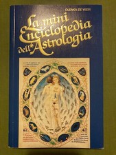 OLENKA DE VEER, LA MINI ENCICLOPEDIA DELL`ASTROLOGIA, 1987 buone condizioni 