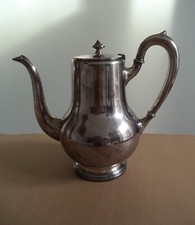 Art Krupp Milano grande caffettiera piriforme inizi '900 servizio tavola vintage