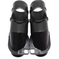 Coppia di bocchette in plastica sotto cruscotto riscaldamento per Fiat 500 epoca