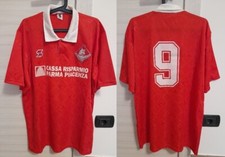 MAGLIA CALCIO PIACENZA MATCH WORN N°9 ABM CASSA RISPARMIO PARMA PIACENZA 93/94