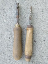 antico trapano manuale manico