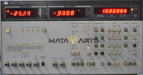 One agilent 4192a - one,