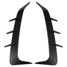 1 Coppia Paraurti Posteriore Spoiler Prese D'Aria Copertura Canard Laterale9887