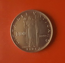 100 LIRE 1959 VATICANO [I750]