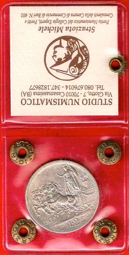 Italia lire 1917 quadrica - lire,