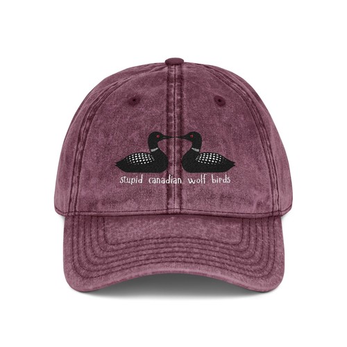 Stupido cappello canadese lupo