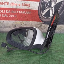 Specchietto Retrovisore Elettrico Sinistro SX Opel Astra J 4 Serie 2012 Bianco