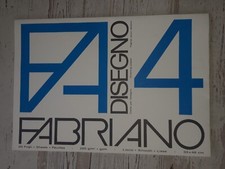BLOCCO DA DISEGNO FABRIANO F4 DISEGNO NUMERO 13 FOGLI LISCI 220G/M3 33X48 CM