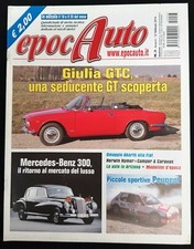 A15 MAGAZINE epocAuto 2014 3 GIULIA GTC MERCEDES 300 FIAT 850 COUPE ERWIN HYMER