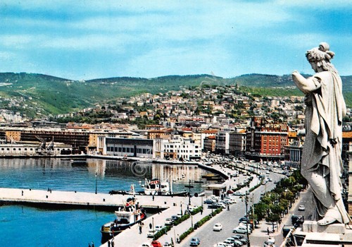 Cartolina trieste riva - trieste,