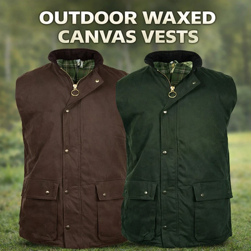 Gilet uomo trapuntato cera