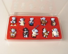 Kinder Sorpresa Germania Hipperium Star Wars serie completa, 10 cartine + istruz