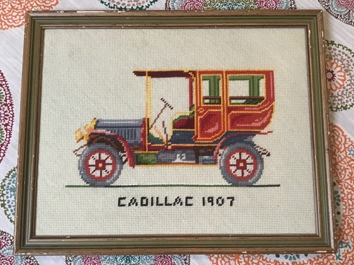 Vintage 1907 cadillac - vintage,