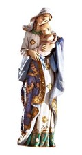 Adoring Madonna and Child