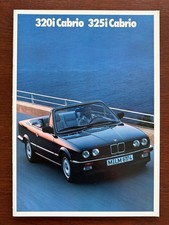 Brochure / depliant BMW 320i -