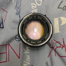 Canon FD 50mm 1.4 Silver Nose