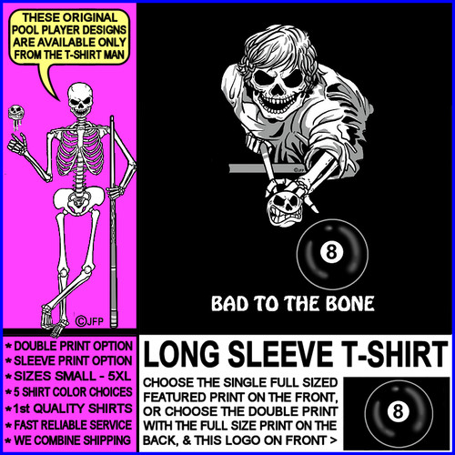 Maglietta bad the bone - to,