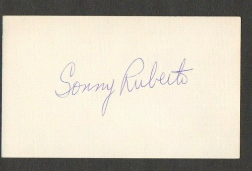 Sonny ruberto 3x5 firmato - 3x5,