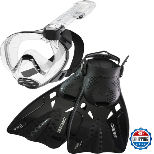Cressi baron tonga clear black - baron,