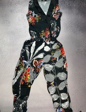 Tuta donna multicolore floreale Desigual taglia media