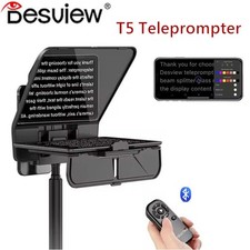 Desview T5 Teleprompter 11 pollici telefono tablet DSLR fotocamera prompter telecomando