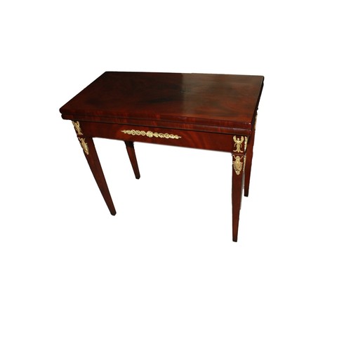 Tavolino gioco stile impero - da,