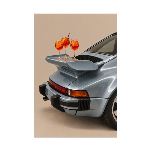 Poster porsche 911 turbo 930 - 911,