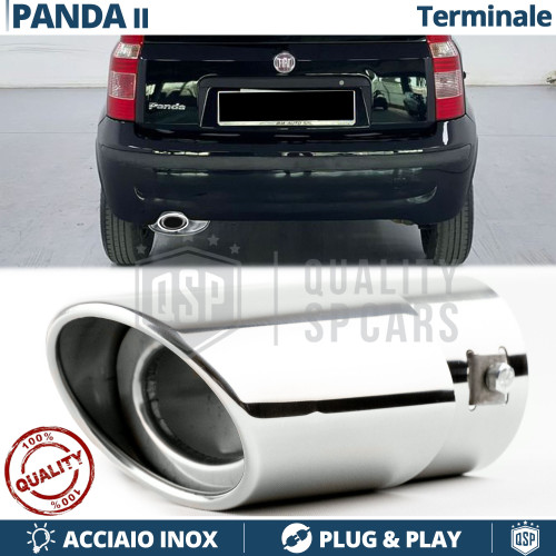 Terminale scarico ovale - terminale,