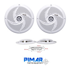 CASSE X2 MARINE NAUTICHE SLIM ALTOPARLANTI 60W - PER BARCA - ACCESSORI NAUTICA