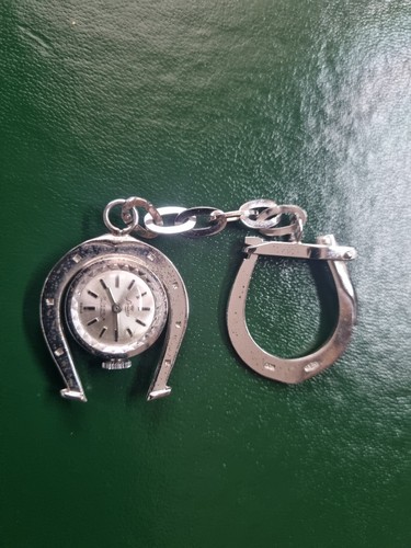 Orologio portachiavi argento - portachiavi,