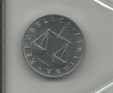 ITALIA REPUBBLICA 1993 1 LIRA FDC PROVENIENTE DA SERIE ZECCA