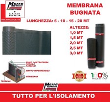 MEMBRANA BUGNATA POLIETILENE ESTRUSO A MT FONDALINA PLATON IMPERMEABILE DRENANTE