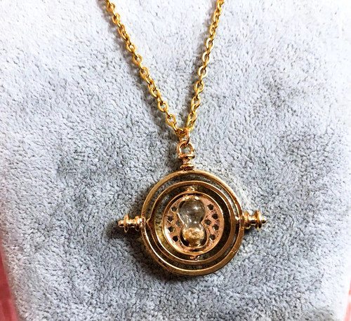 Collana orecchini giratempo - orecchini,