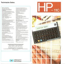 HP-11C / Foulder pubblicitario