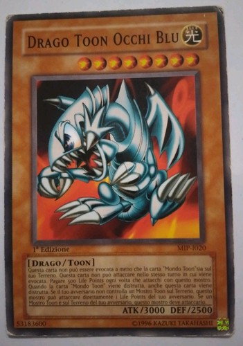 Drago toon occhi blu - yu-gi-oh!,