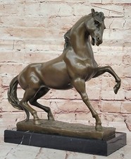 Scultura In Bronzo Di Cavallo