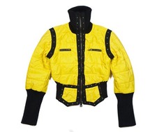 Giacca Bomber Trapuntata Andrew Mackenzie Avant Garde 00S Rockstuds Vintage