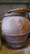 Orcio in Terracotta dell'Impruneta per la conservazione di olio d'oliva