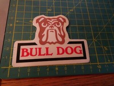 ADESIVO VINTAGE STICKER KLEBER BULL DOG CANE 