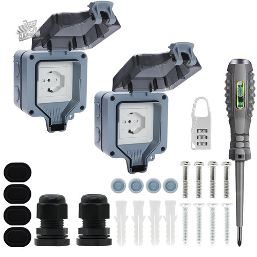 Prese esterno ip66 - prese,